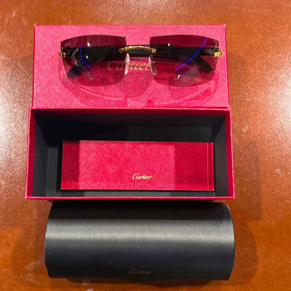 Cartiers glasses(tint,woods)